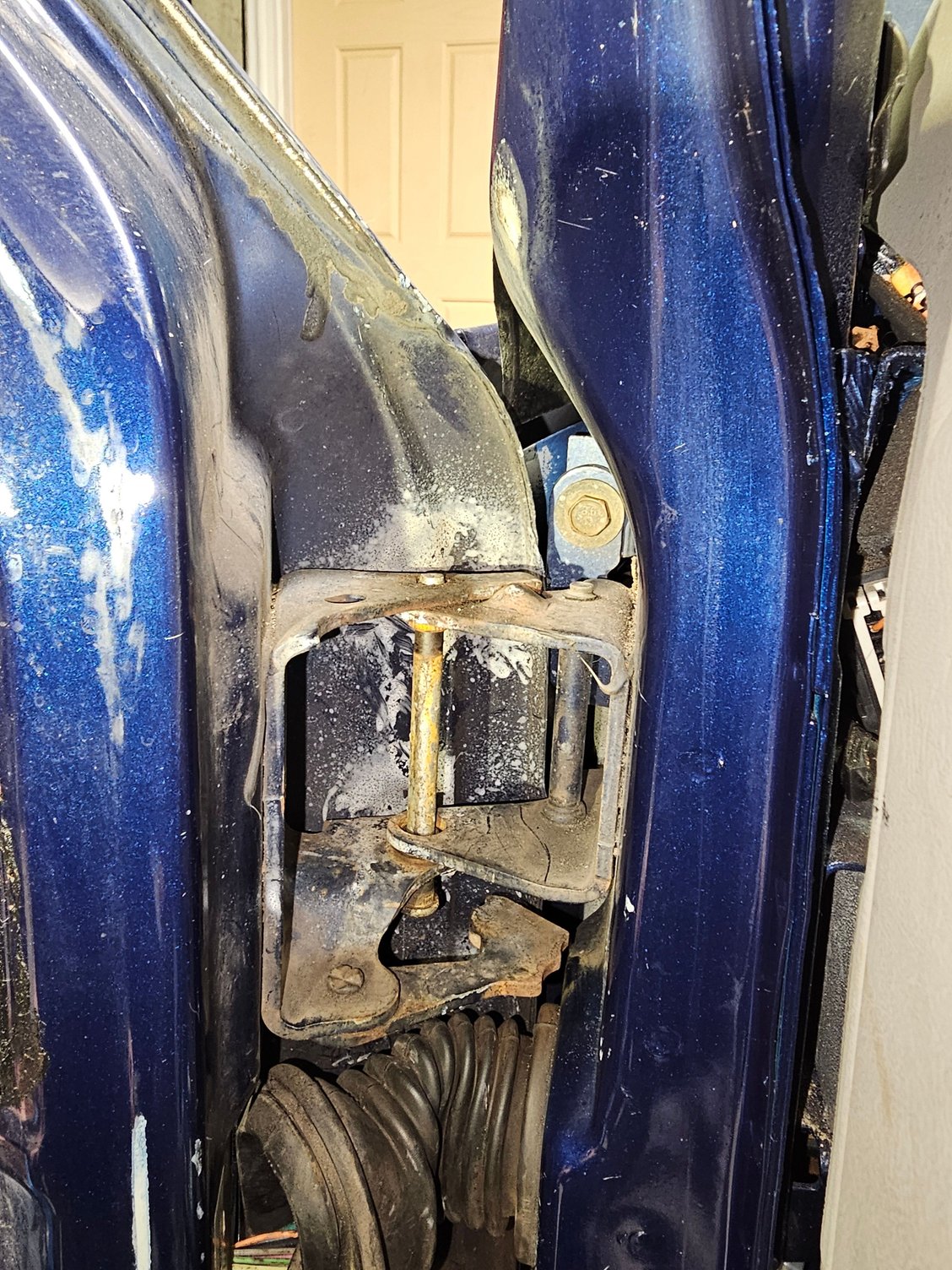 Old pins and roller.