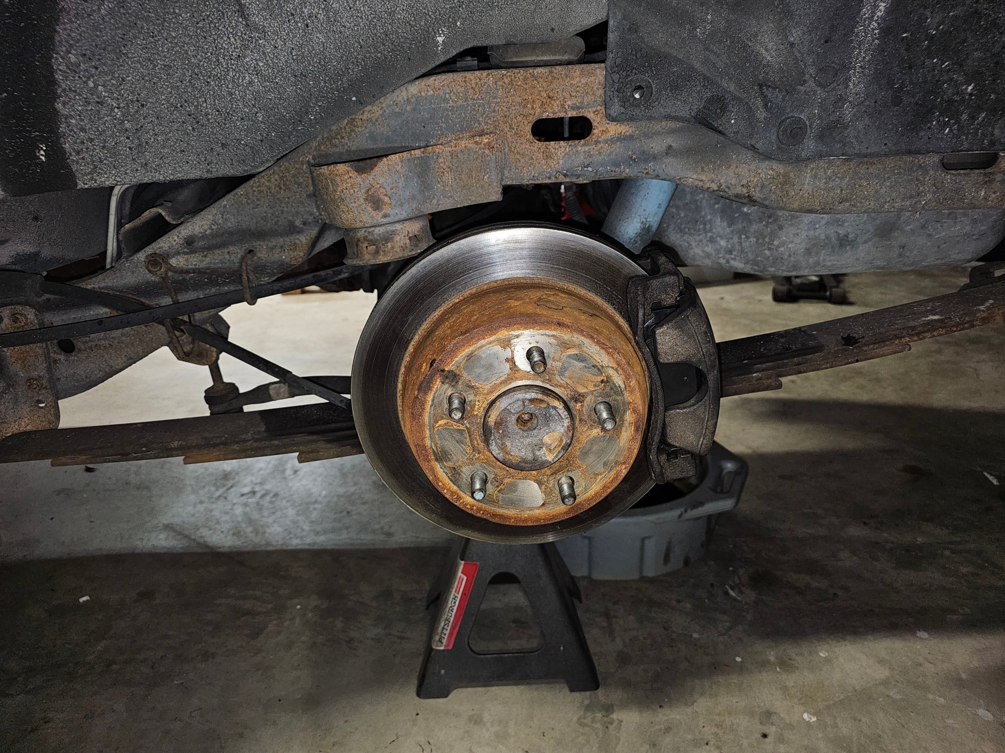 Slapped the old brakes back on for the time being. 