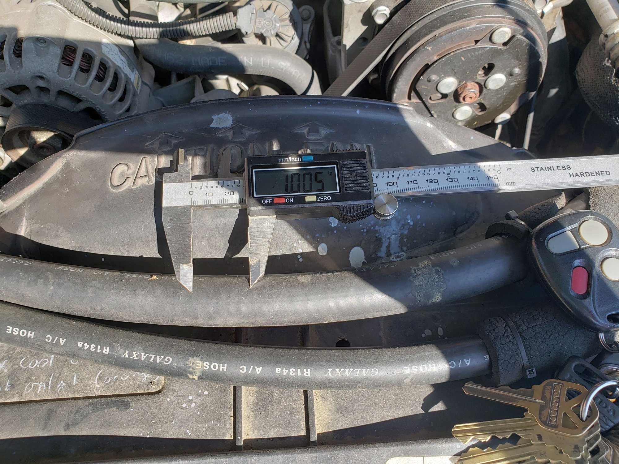 Radiator, heater core, and bypass hose clamp diameters Blazer Forum