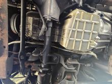 Overall underside behind subframe