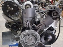 Front Engine View.  Notice lower left ground stud relocated from cylinder hear.