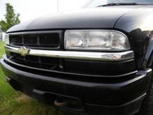 Blacked out turn signals