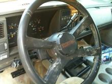 Steering column and dash board