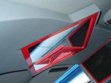 Custom roof console with 10 inch monitor and back up camera