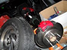 Ford 8.8, 3.55 open, welded tubes, re-drilled for 5x4.75, rebuilt, refurbished, and replaced everything!