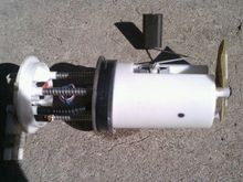 The old fuel pump