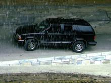 1 under a waterfall at clifty falls state park indiana