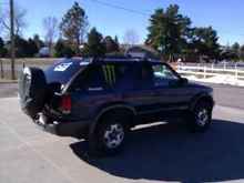 passenger side and back