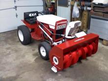 1967 Jacobsen Super Chief 1200 W/38" Single Stage Snow Blower-Complete Disassemble/Restoration.