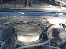350, 4 bolt main, Rochester 4 barrel carb nothing special pretty much stock minus some vacuum lines.