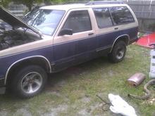 1993 CHEVY S10 BLAZER TAHOE EDITION