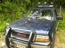 hangin' on a ratchet strap