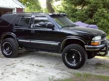 Blazer with the 32s and new rims
