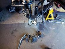 Upper &amp; Lower Moog Ball joint Replacement 11 9 12