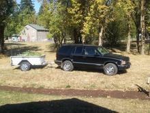 Found this gold mine of a hitch at the junkyard. 6000 lbs weight distribution rating hitch for 30 bucks. Installed it on my own too.