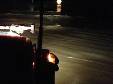 this was my brothers jeep. we took to our house as its WAY higher than my blazer. and this is how high the water was. almost to the bumper.