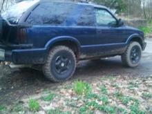 gettin a lil muddy after haulin some wood