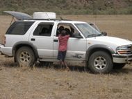 A quiet moment in Devil's Gate, Kenya