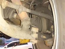Replacing the sway bar link bushings.