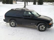 Here she is in the snow, all cleaned up before I got her nice and muddy the following day.