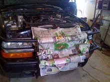 Just before paint
