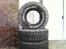 the tires that should be on my truck but went with the quite ride instead