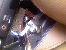 Ashtray In Place with no modification