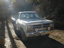 The projects....Dodge "Mountn Goat" and Wify's "Fairy" Blazer