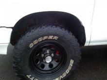 Had to cut the crap out of my fenders