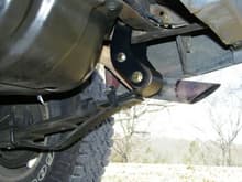 Yep - That's right, Jeep parts on a Chevy Blazer...  YJ 1&quot; Lift Boomerang Shackles.  they help to kick out every last inch of flex in the rear suspension.  

These come courtesy of Virginia 4X4 and are 3/8&quot; A36 steel and are Water Jet cut = Super Sexy!