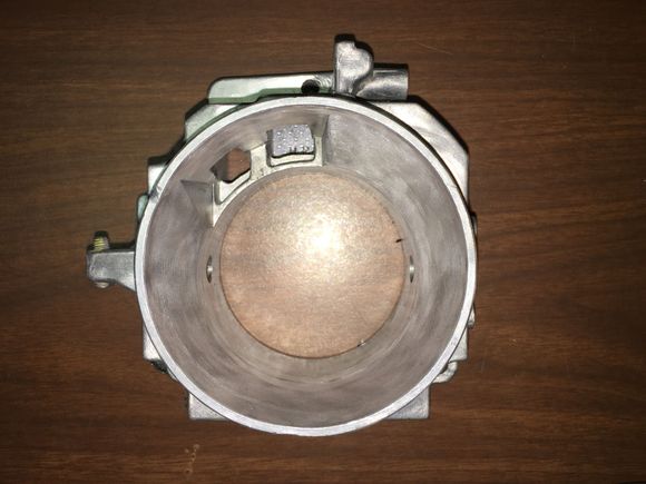 7.4L throttle body prior to sensors, plate, & shaft.