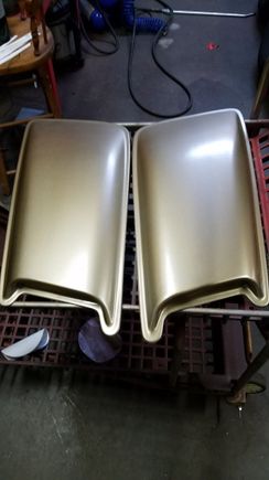 New hood scoops are now painted