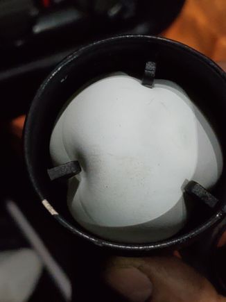 The snti siphon or rollover device has swelled to the point it blicks the oath fir fuel to reavh the tske. This is a Spectra aftermarket unit. 