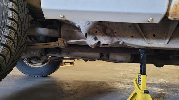 Foward leaf spring mount. They are longer on zr2s i know for sure, cant think if they are longer on the 4x4s