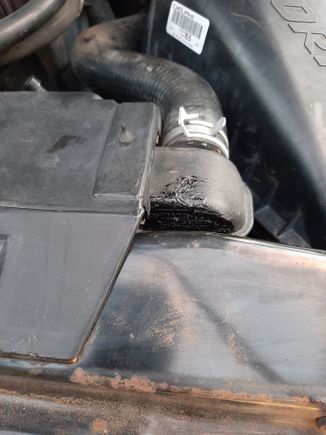 All better thanks to JB Weld radiator repair.
