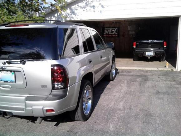 The TB and Bravada rears