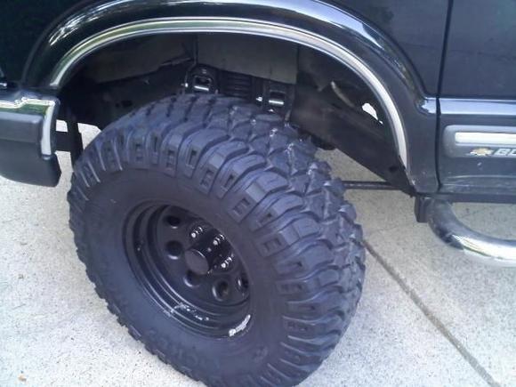 Driver side front tire