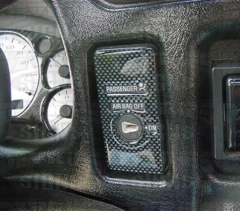 Carbon Fiber AirBag Switch cover.