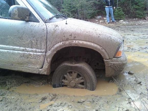 and a flat on top of it