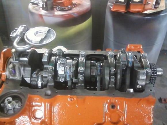 READY FOR THE TIMING COVER AND PAN