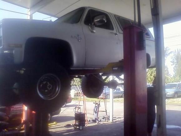 getting new wheel bearings , axle gasgets, hubs,brakes and routers