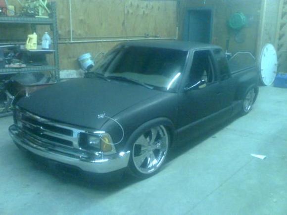 97 s10 step side lay n frame