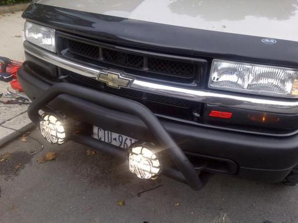 installed the KC lights...