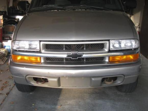 flat black paint on the bowtie