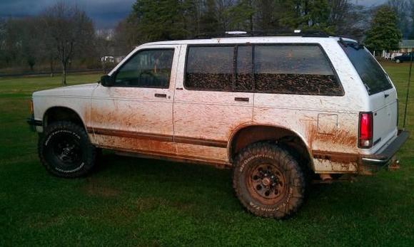 A little mud... Not a lot!