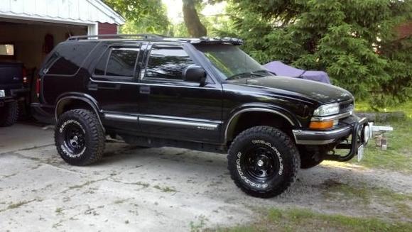 Blazer with the 32s and new rims