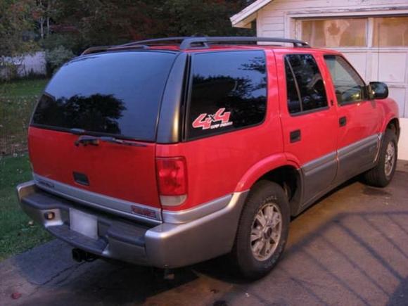 First purchased in September 2011 w. 100,000 miles

These 4x4 decals have since been replaced with reflective ones from Weston Signs.