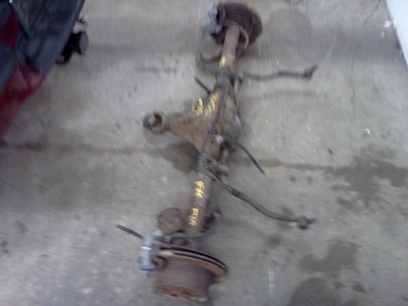 1st time the axle went out
