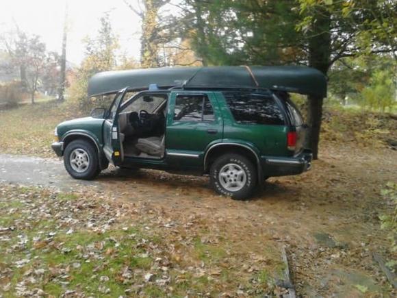 blazer on my way to trout pond!