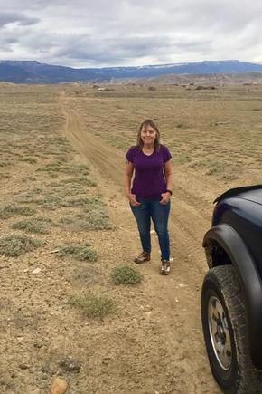 Out on the mountain trail